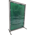 ＴＲＵＳＣＯ　溶接遮光フェンス　１０１５型単体　固定足　緑