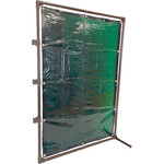 ＴＲＵＳＣＯ　溶接遮光フェンス　１０１５型接続　固定足　緑