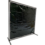 ＴＲＵＳＣＯ　溶接遮光フェンス　１５１５型単体　固定足　深緑