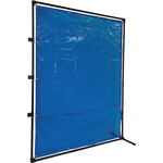 ＴＲＵＳＣＯ　溶接遮光フェンス　２０１５型接続　固定足　青