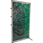 ＴＲＵＳＣＯ　溶接遮光フェンス　１０２０型接続固定足　緑