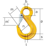 象印　スリングフック　１．６ｔ　（ＹＰ－０７）
