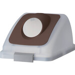 コンドル　屋内用屑入れ　リサイクルトラッシュ　ＳＫＬ－５０用　丸穴蓋　ブラウン