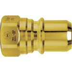 日東　ゼロスピルカプラ　真ちゅう製　ニトリルゴムＮＢＲ（ＳＧ）相手側取付サイズＲ１（４２８６２）