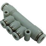 ＣＫＤ　チューブ継手　　ニュージョイントステンレスタイプ（マニホールド）　適合チューブ外径６ｍｍ／１０ｍｍ