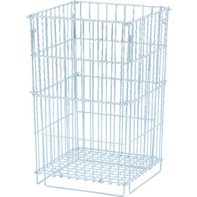 コンドル　屋外用ゴミ箱　パークワイヤーネット（折りたたみ式）　８０Ｌ　白