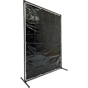 ＴＲＵＳＣＯ　溶接遮光フェンス　２０１５型単体　固定足　深緑