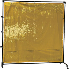 ＴＲＵＳＣＯ　溶接遮光フェンス　２０２０型接続　黄