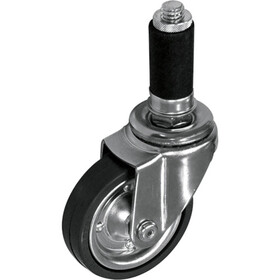 ｙａｚａｋｉ　パイプキャスター　車輪径Φ７５　自在車　ゴム車輪　ＹＧＲ－７５