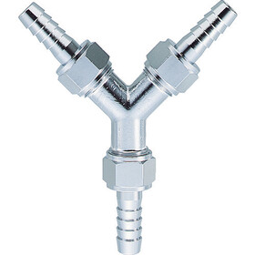 ＴＲＵＳＣＯ　Ｙ型ホースジョイント　３／８　１個入