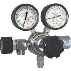 ＹＡＭＡＴＯ　高圧用調整器　　ＹＲ－５０６１－Ｒ－１１Ｎ０１－２２１４　バルブ付