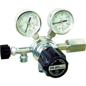 ＹＡＭＡＴＯ　分析機用小型調整器　ＳＵＳ製　ＹＲ－９０Ｓ－１３ＮＯ１－２２１０－Ｈｅ