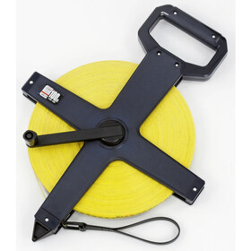 タジマ　巻尺　シムロン－Ｒ　長さ１００ｍ　１３ｍｍ×０．５５ｍｍ