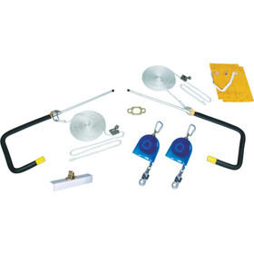 ＴＳＵＹＯＲＯＮ　屋根上作業用墜落防止器具　ＹＵ－４２０　ヤネロップ　２名用