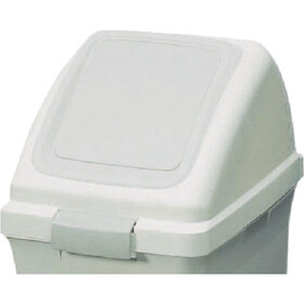 コンドル　屋内用屑入れ　リサイクルトラッシュＥＣＯ－３５用　プッシュ蓋　白