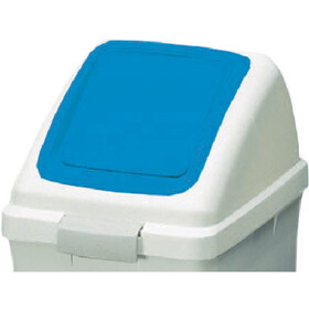 コンドル　屋内用屑入れ　リサイクルトラッシュＥＣＯ－５０用　プッシュ蓋　青