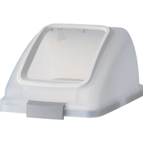 コンドル　屋内用屑入れ　リサイクルトラッシュ　ＳＫＬ－３５用　角穴蓋　白