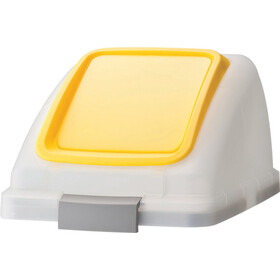 コンドル　屋内用屑入れ　リサイクルトラッシュ　ＳＫＬ－５０用　ブッシュ蓋　黄