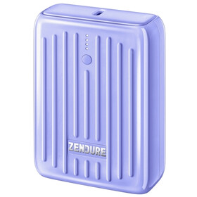 ＺＥＮＤＵＲＥ　モバイルバッテリー　ＳｕｐｅｒＭｉｎｉ　パープル　１００００ｍＡｈ