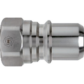 日東　ゼロスピルカプラ　ステンレス製　ふっ素ゴムＦＫＭ（Ｘ－１００）（４２８４２）