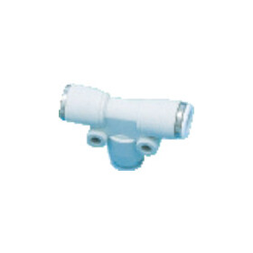 ＣＫＤ　チューブ継手　　ニュージョイントステンレスタイプ（両口チーズ）　適合チューブ外径１０ｍｍ　接続口径Ｒ１／２