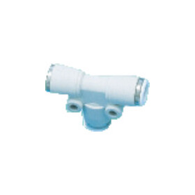 ＣＫＤ　チューブ継手　　ニュージョイントステンレスタイプ（両口チーズ）　適合チューブ外径６ｍｍ　接続口径Ｍ５×０．８